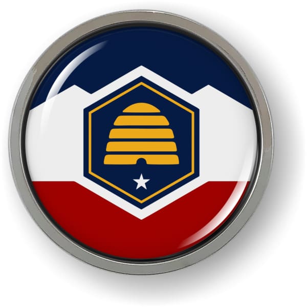 Utah - State Flag Emblem